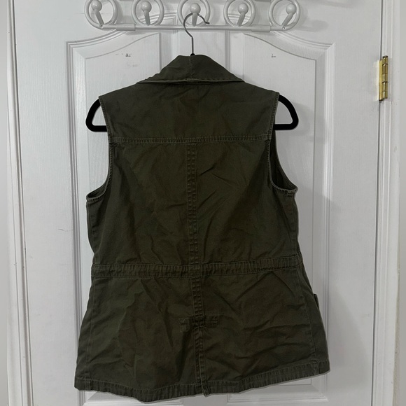 Olive Green “cargo” vest - Picture 2 of 5
